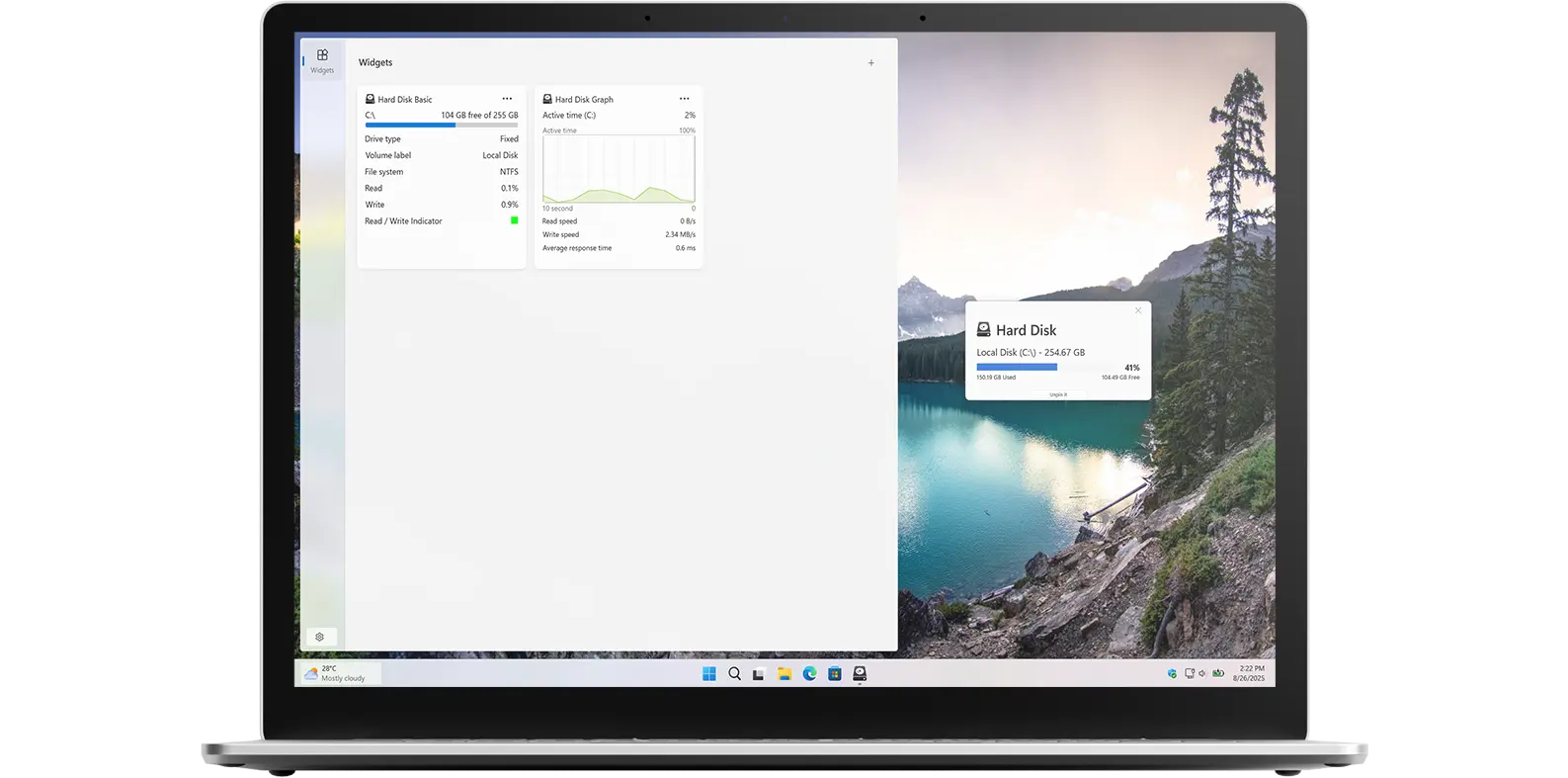Hard Disk app on all devices