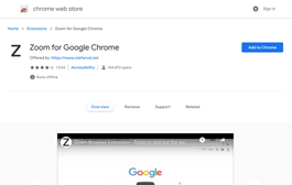 zoom plugin for chrome