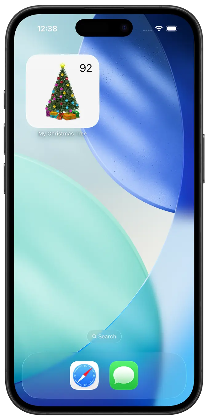 My Christmas Tree Small Widget