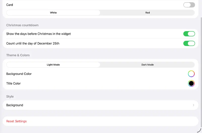 My Christmas Tree app