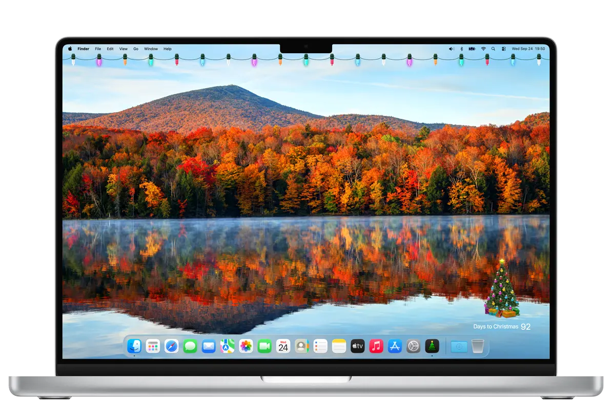 My Christmas Tree app on Mac