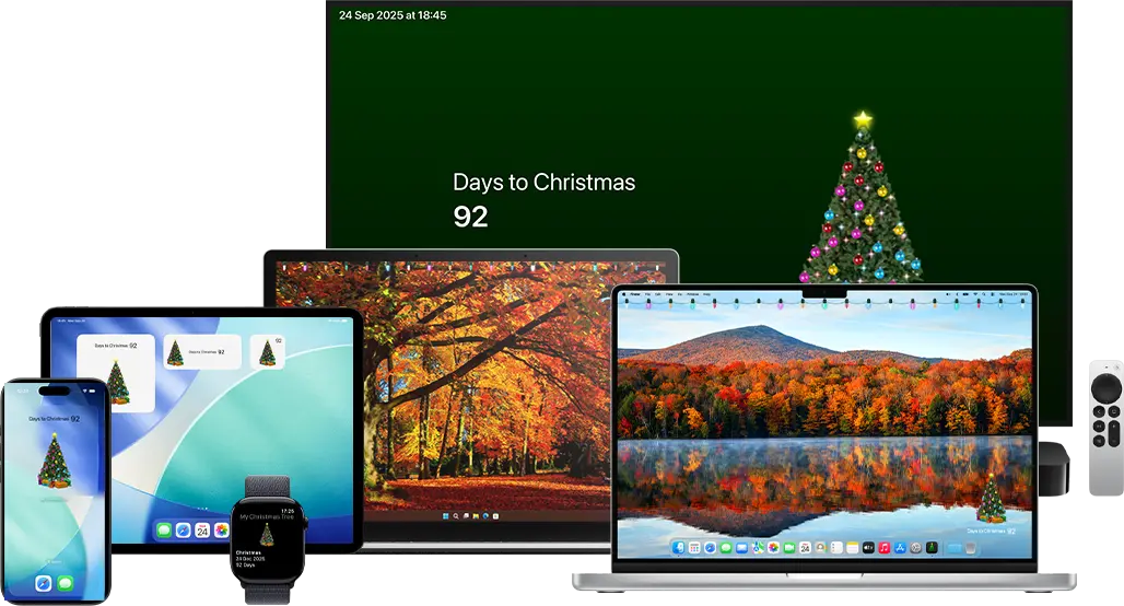 My Christmas Tree app on all devices