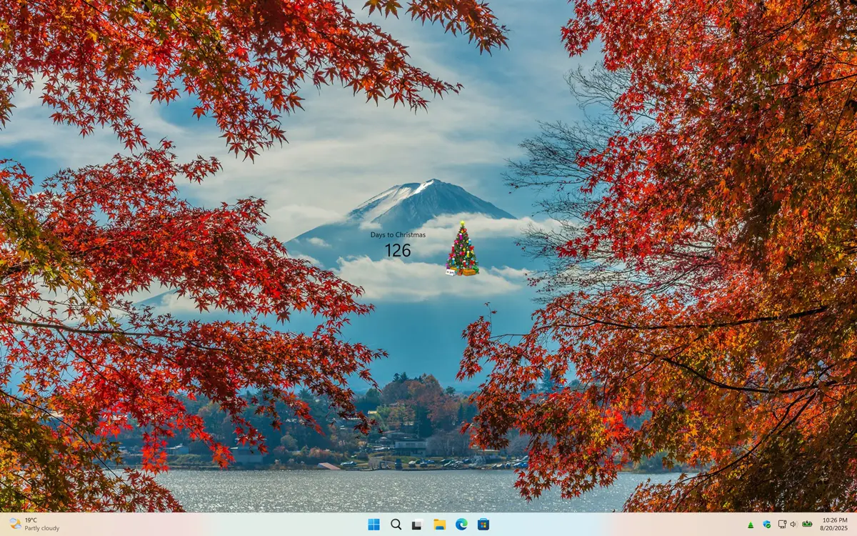 Transparent Christmas Tree