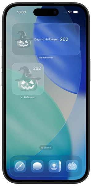 My Halloween Clear Widgets