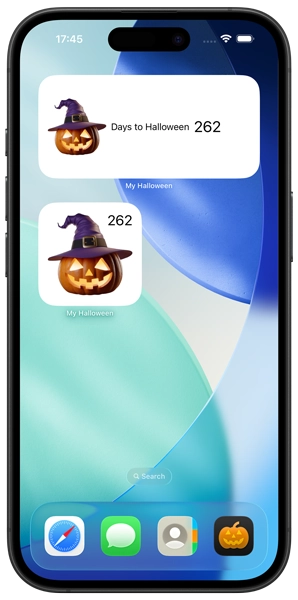 My Halloween Light Mode widgets