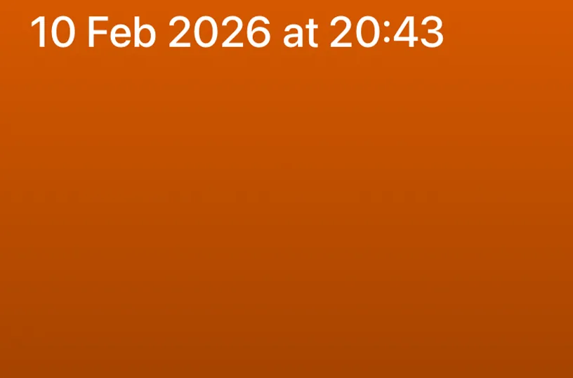 Current date and time