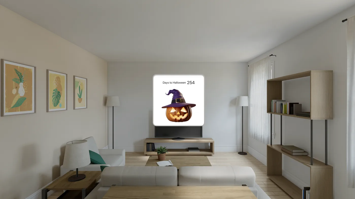 My Halloween home screen