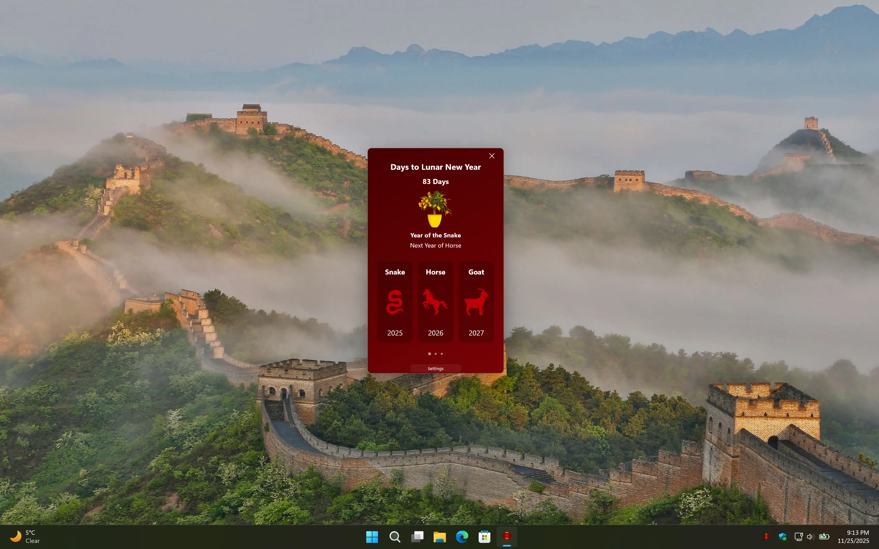 Kumquate tree on your desktop screen